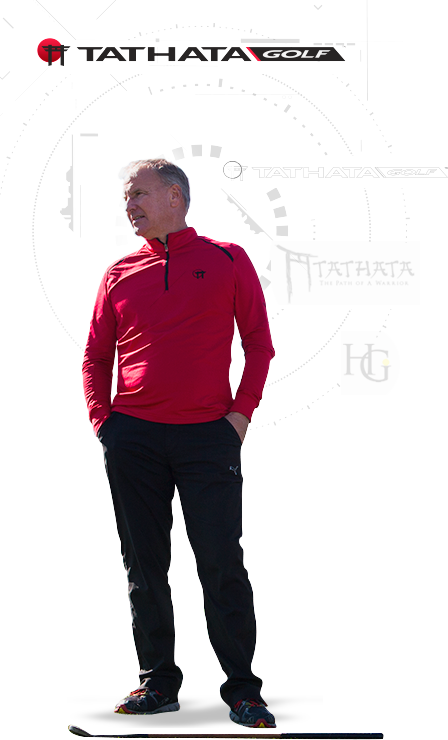 An image of Bryan Hepler, founder of Tathata Golf